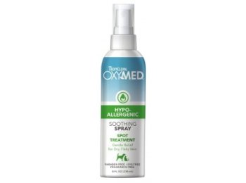 Tropiclean OxyMed Hypo-Allergenic Soothing Spray 8 oz