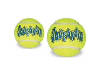 Kong AirDog Squeaker Tennis Ball Medium