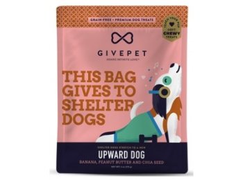 GivePet Dog Treats Upward Dog 6 Oz.