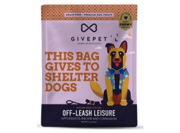 GivePet Dog Treats Off-Leash Leisure 6 Oz.