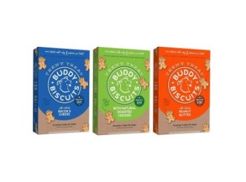 Buddy Biscuits Healthy Whole Grain Oven Baked Treats 8oz Roasted Chicken