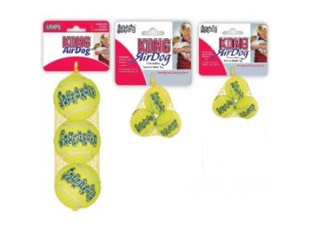 Kong AirDog Squeaker Tennis Balls 3Pk. Small
