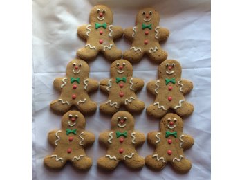 Christmas Gingerbread Gluten Free Dog Treats (PreBook)