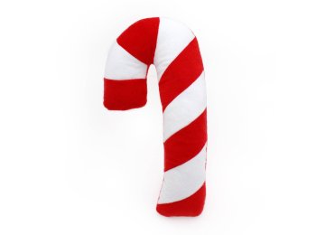 Holiday Jigglerz® - Candy Cane - Happy Hour Crusherz - Holiday (3-pack) - Christmas Dog ToyDog Toy