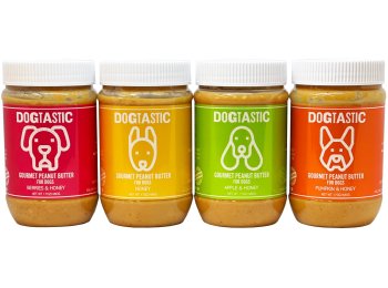 Dogtastic Gourmet Peanut Butter for Dogs - Apple & Honey Flavor