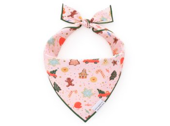 Rifle Paper Co. x TFD Holiday Cookies Dog Bandana Small