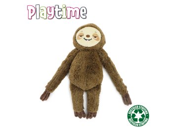 Ancol Playtime Sleepy sloth Plush Dog Toy