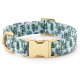 Gray Malin x TFD Snowy Pines Dog Collar L