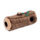 Holiday Zippy Burrow - Yule Log - Christmas Dog Toy