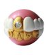 Humunga Bling - Durable Rubber Pet Chew Toy for Dogs Standard