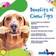 Honey Bone Nylon Chew Bone for Dogs Medium