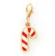 Candy Cane Collar Charm
