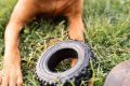 The Tire - Reclaimed Rubber Toy - MADE IN THE USA Large