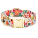 Rifle Paper Co. x TFD Garden Party Dog Collar XS Gold