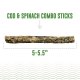 Icelandic Dog Cod & Spinach Combo Sticks 2oz.