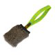 Rabbit Fur Squeaker Tug | Responsibly Sourced | Tug-E-Nuff Purple Pattern Handle