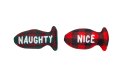Christmas Naughty & Nice Cat Toys, Set of 2