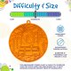 Camp eMat Enrichment Lick Mat With Suction Cups Orange