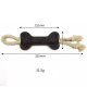 Bone Shape Soft Plush Stocking Stuffer Dog Toy