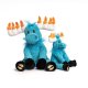 Hanukkah Moose Floppy Dog Toy small