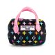 Black Monogram Chewy Vuiton Handbag Squeaker Dog Toy Large
