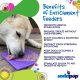 Bones Design Emat Enrichment Licking Mat Red Bones E-mat