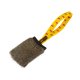 Rabbit Fur Squeaker Tug | Responsibly Sourced | Tug-E-Nuff Yellow Pattern Handle
