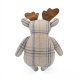 ecoZippy Cotton Cuddler - Moose - Dog Toy