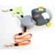 Wigzi Gel Leash - Dual Doggie Retractable