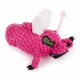 GoDog Checkers - Flying Pink Pig Mini with Chew Guard Technology