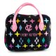 Black Monogram Chewy Vuiton Handbag Squeaker Dog Toy Small / Mini
