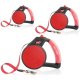 Wigzi Gel Leash - Retractable Red Small