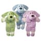 Multipet AromaDog Fleece Squeaker Mat Assorted Styles & Colors
