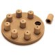 Nina Ottosson Dog Smart Composite Interactive Treat Puzzle Dog Toy, Tan - Level 1 (Easy)