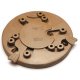 Nina Ottosson Dog Worker Interactive Treat Puzzle Dog Toy, Tan - Level 3 (Advanced)