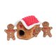 ZippyPaws Holiday Burrow Ginerbread House