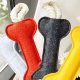 Bone Shape Soft Plush Stocking Stuffer Dog Toy