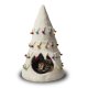 Holiday Tree Wool Pet Cave White