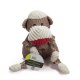 Stuey Sock Monkey Knottie®  Plush Dog Toy Small
