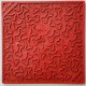 Bones Design Emat Enrichment Licking Mat Red Bones E-mat