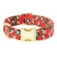 Rifle Paper Co. x TFD Mistletoe Dog Collar Large