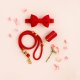 Ruby Marine Rope Dog Leash Petite 5 Feet