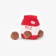 Holiday Zippy Burrow - Santa's Milk and Cookies - Christmas Dog Toy