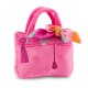 Barkin Bag -  *CHIC DOGGIE* Pink w/ Scarf Squeaker Dog Toy Large