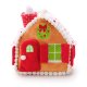 Gingerbread House Interactive Snuffle Holiday Dog Toy