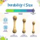 Honey Bone Nylon Chew Bone for Dogs XL