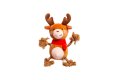 Reindeer Plush Rope Christmas Dog Toy