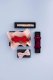 Burgundy Velvet Dog Bow Tie Standard Large