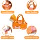 Little Jupiter Pet Plush Set with Bag - Orange Shiba Inu