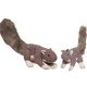 Feller Squirrel Plush Dog Toy Large